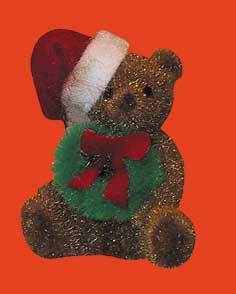 Süßer, kleiner Weihnachtsbär - ohne Mütze!