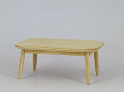 Moderner Tisch "Esche" 1:12